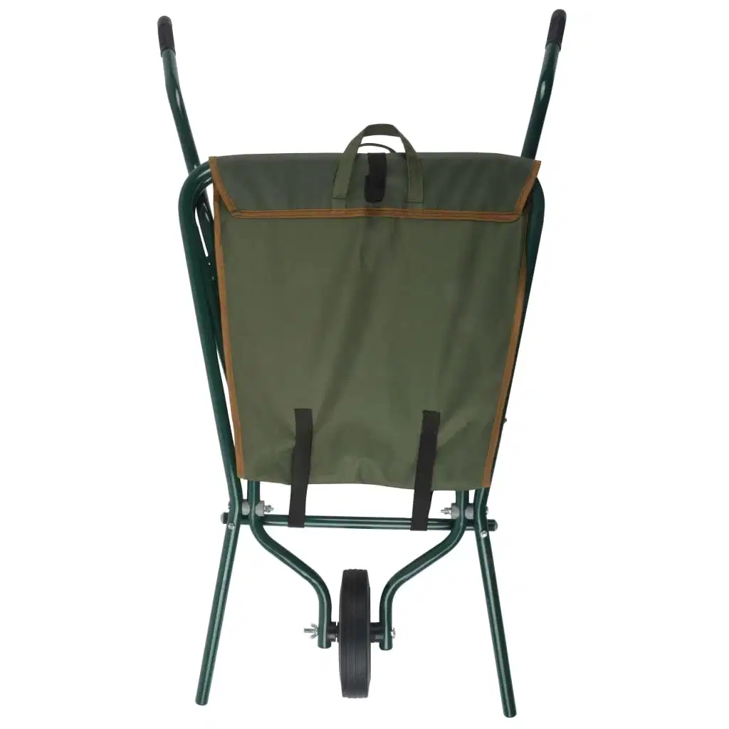 Outdoor Garden Fabric Folding Wheelbarrow