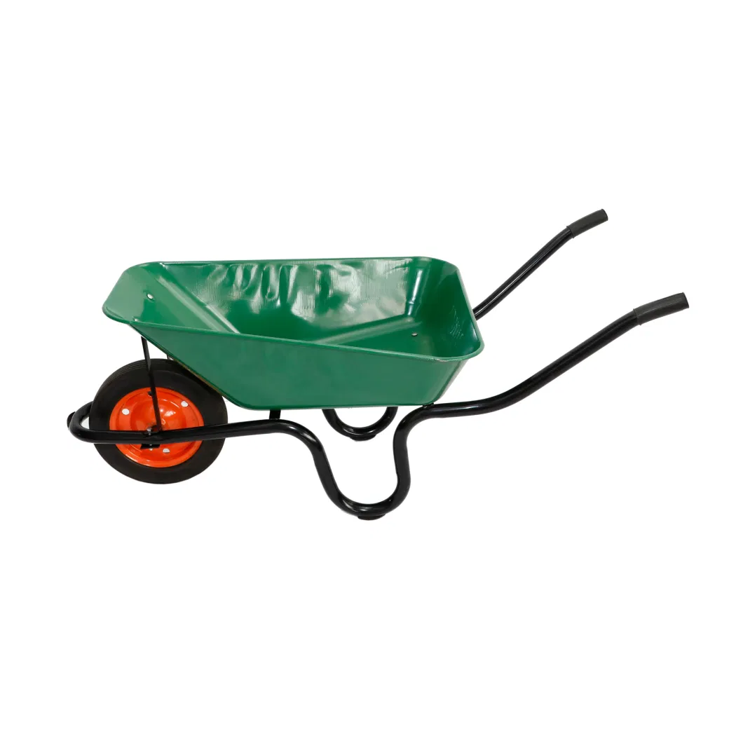 Wb3800 Africe 60L Green Color Cheap Wheelbarrow