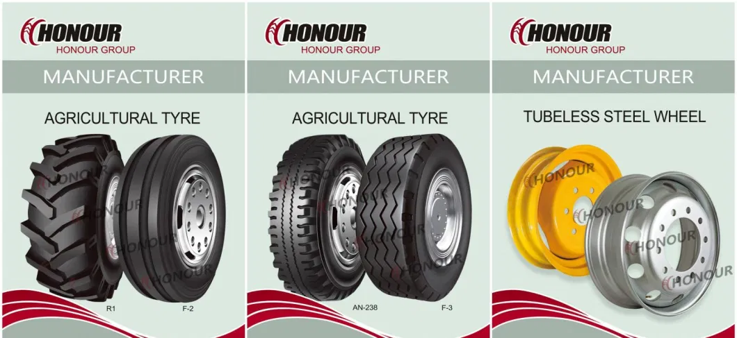 Honour Factory Bias R1 Tyre Stable Quality Agricultural Farm Tire for Tractor with ISO DOT (14.9-24, 16.9-28, 16.9-30, 18.4-30, 18.4-38)