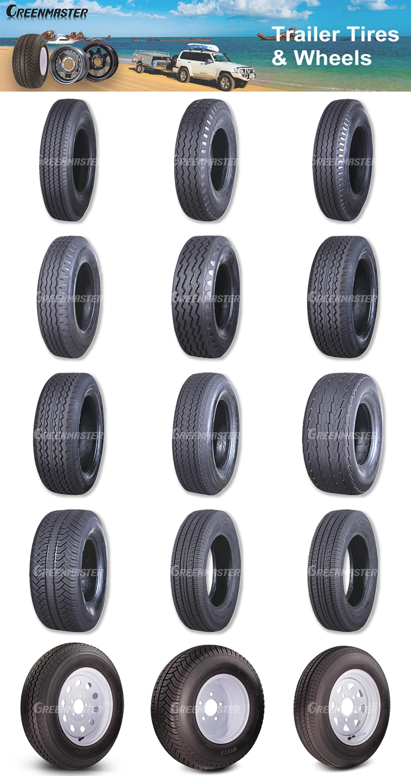 China Factory Wholesale Light Towed Vehicle Car Trailer Tire, Mini ATV/Motorcycle/Motorbike Box Trailer Tyre 3.50-8 4.80-8 4.80/4.00-8 5.70-8 with Wheel Rims