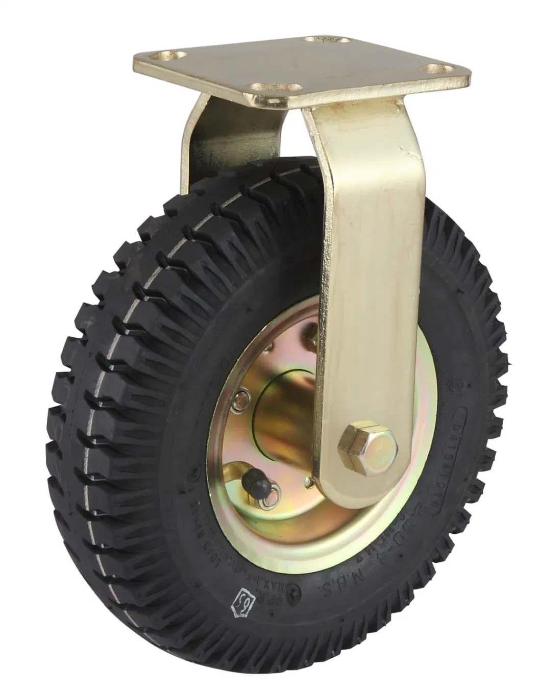 Pneumatic Wheel with Metal Rim for Wheelbarrow