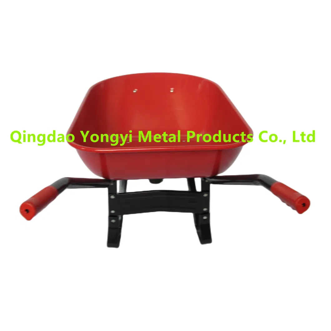 Durable Popular Hand Push Cart/Wheel Barrow/Wheelbarrow (WB7503)