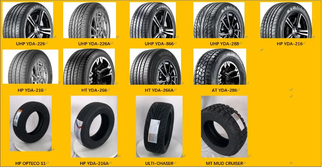 Yeada Farroad Saferich at Mt Ht All Terrain SUV Sport Drifting Racing Run-Flat 4X4 Passenger Car Tyres 235/75r15 245/70r16 31*10.5r15 215/45r17 215/35r19