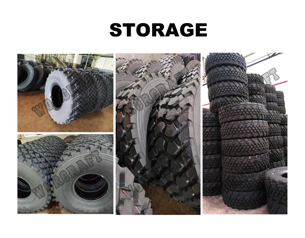 Worcraft Brand Truck Tyre 16.00r20 Deep Tread Depth