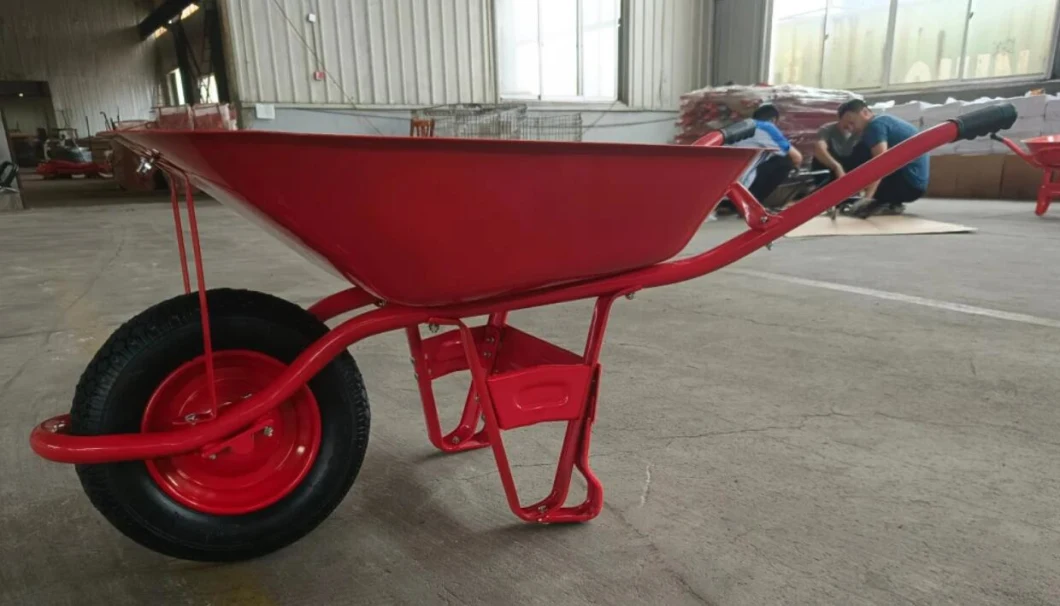 Indonesia Style Strong Construction Wheelbarrow with Wheel