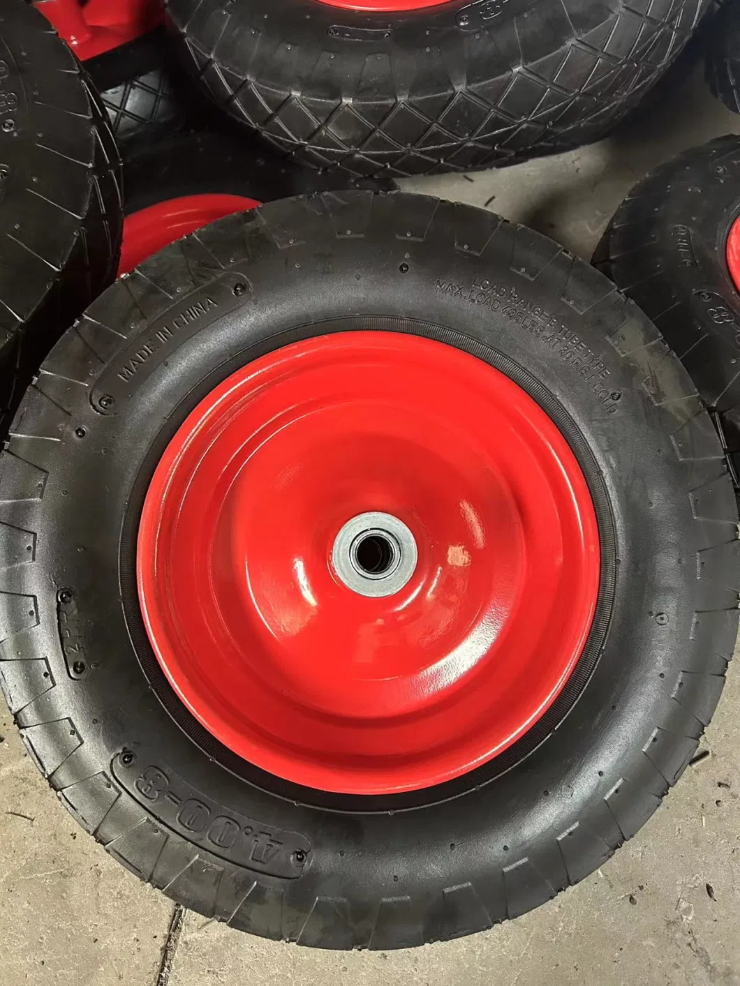 Rubber 4.00-8 Wheel Rubber 8/400 Pneumatic Rubber Tire 4.00-8 Wheel