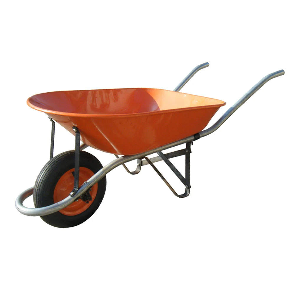 Big Volume Garden Tool Garden Plastic Tub Tray Bucket Construction and Building Wheelbarrow Heavy Duty Steel Wheel Barrow