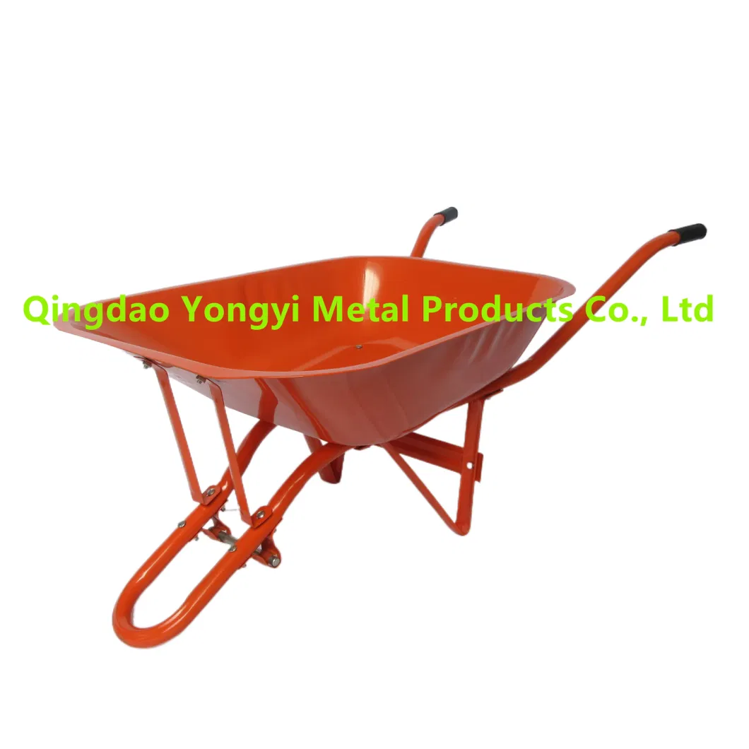 Nigeria Green Paint 120kg Heavy Duty Construction Cheap Price with Good Quality Wheel Barrow Wb107 and Wheelbarow Wb6502