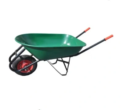 65L Indonesia Market Extra Heavy Duty 3.25-8 Air Wheel Stronger Tray Wheelbarrow Wb6201