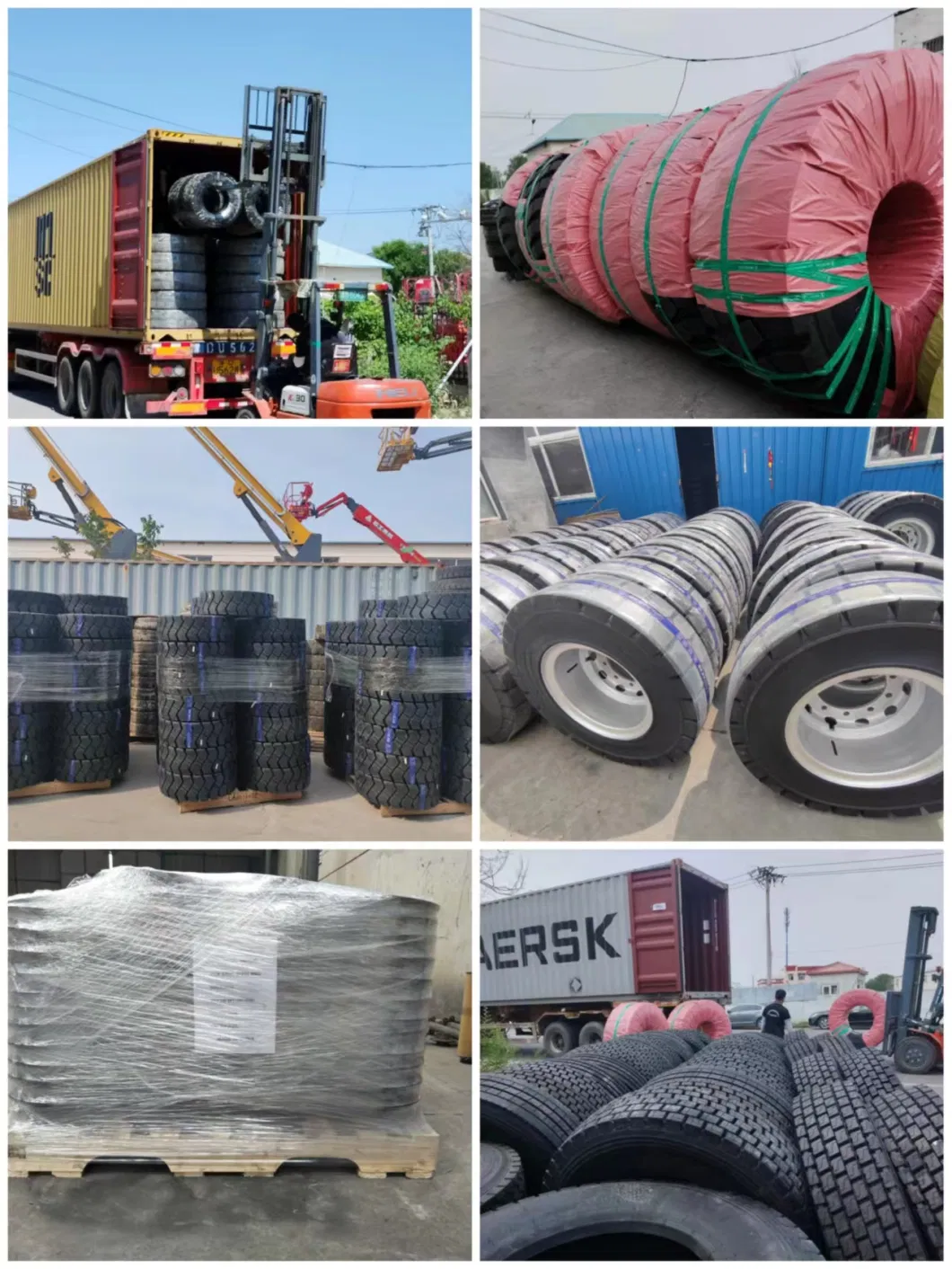 OTR TBR PCR Tyre Factory Tractor Solid Forklift Agriculatural Industrial ATV Truck Tire Manufacture Car Tyres Inner Tube Wheel Rim 23.5-25 20.5-25 17.5-25