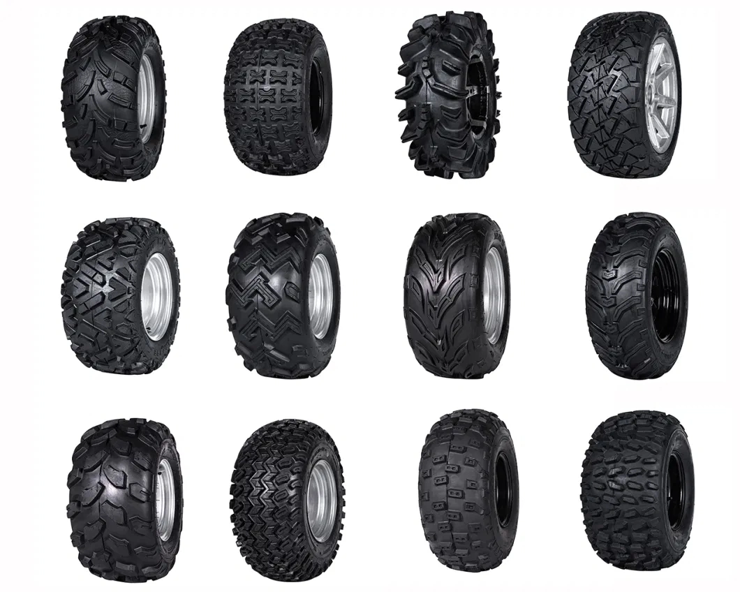 High Quality 16X6.5-8 Pneumatic Rubber Beach Trailer Wheel ATV Inflatable Tire for Trolley Cart