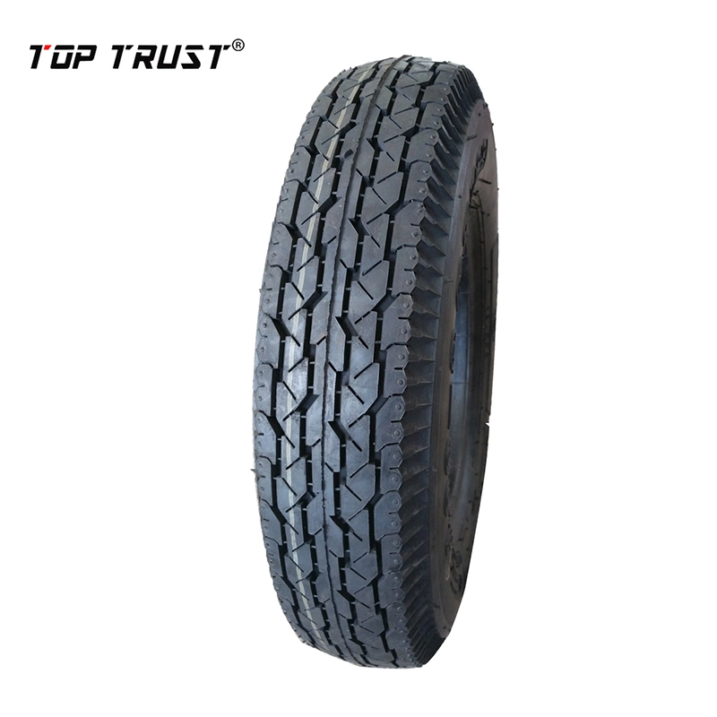Top Trust Brand Three Wheeler Tricycle Tyre, Wheel Barrow Tyre 4.00-8
