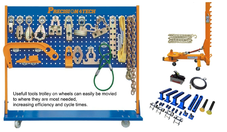 China Manufacturer Auto Body Shops Frame Machine/Bench-Style Frame Rack/Ez Liner Rack/Frame Repair Systems Pre-77/Car Spray Booth/Tire Changer