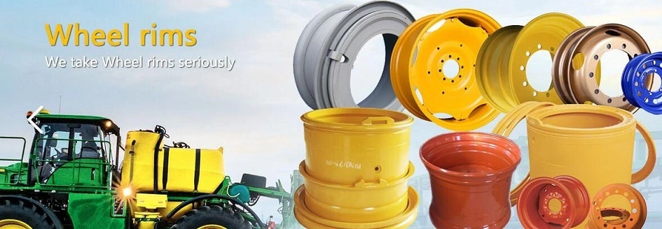 Wheel Rim for OTR, Agricultural, Lawn Garden, ATV, Trailer and Truck (6&quot; to 63&quot;)