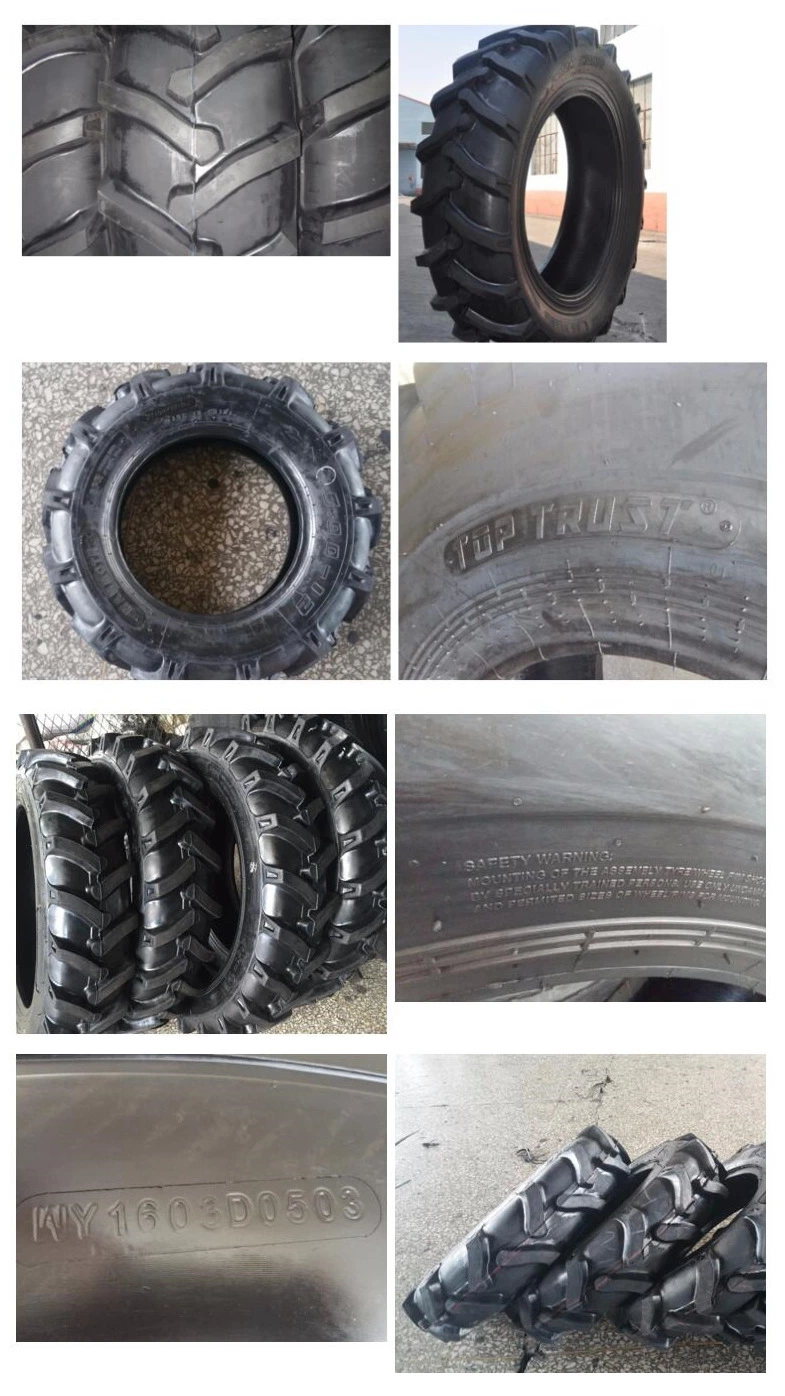 Manufacturer R1 Pattern Bias Agricultural Tractor Tire 20.8-38 with DOT, ISO Certification