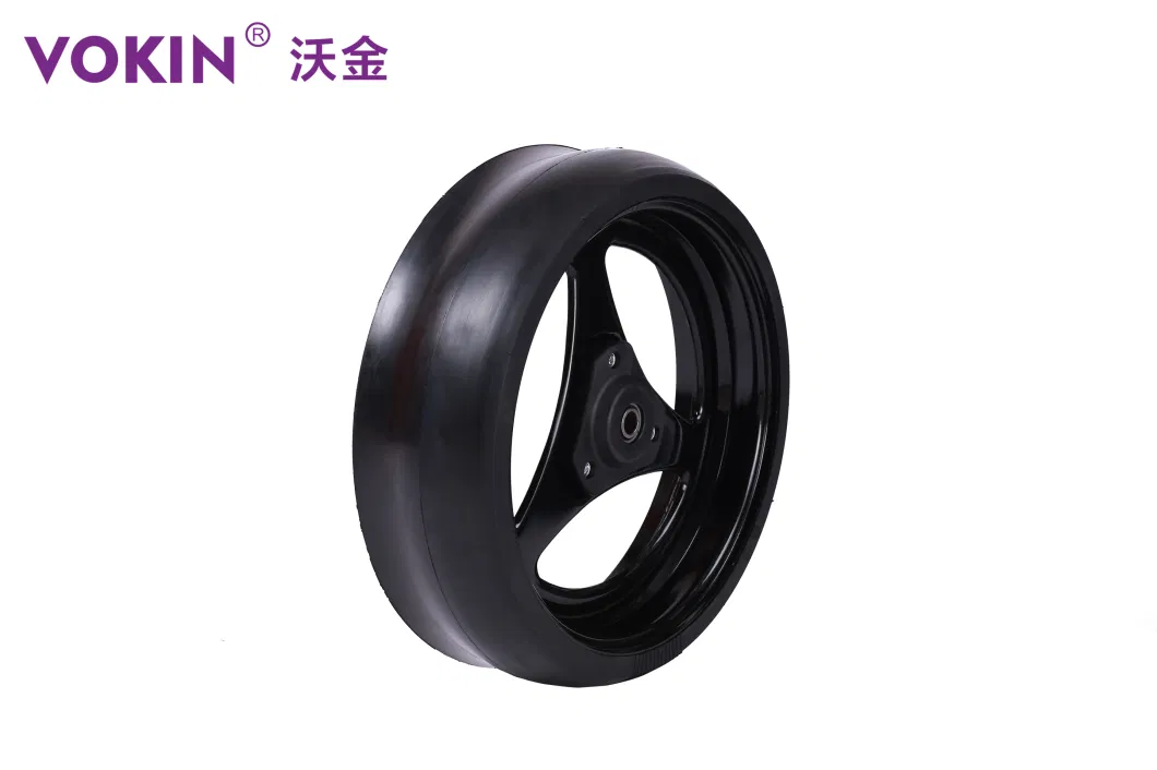 One-Piece Rim Hollowed out Width Press Wheel 400X110 mm Agricultural Planting Machines or Seeder Pneumatic Wheel