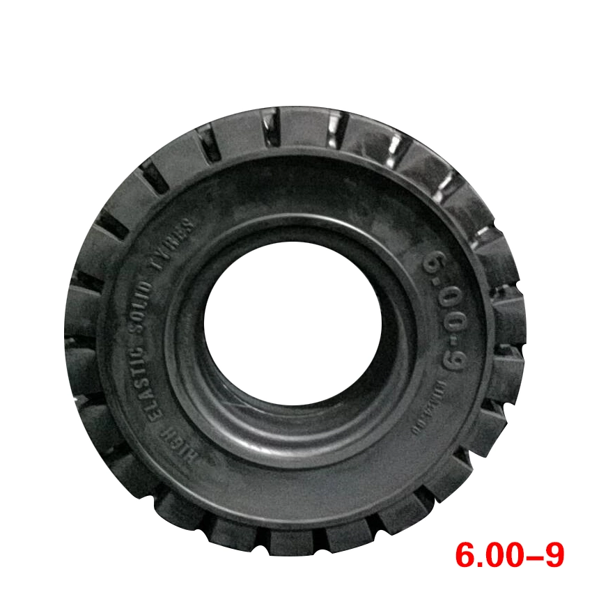 Industrial Rubber Forklift Solid Tire 6.00-9 Good Wear Resistance Strong Grip TBR PCR off-Road OTR AG Pneumatic Tire