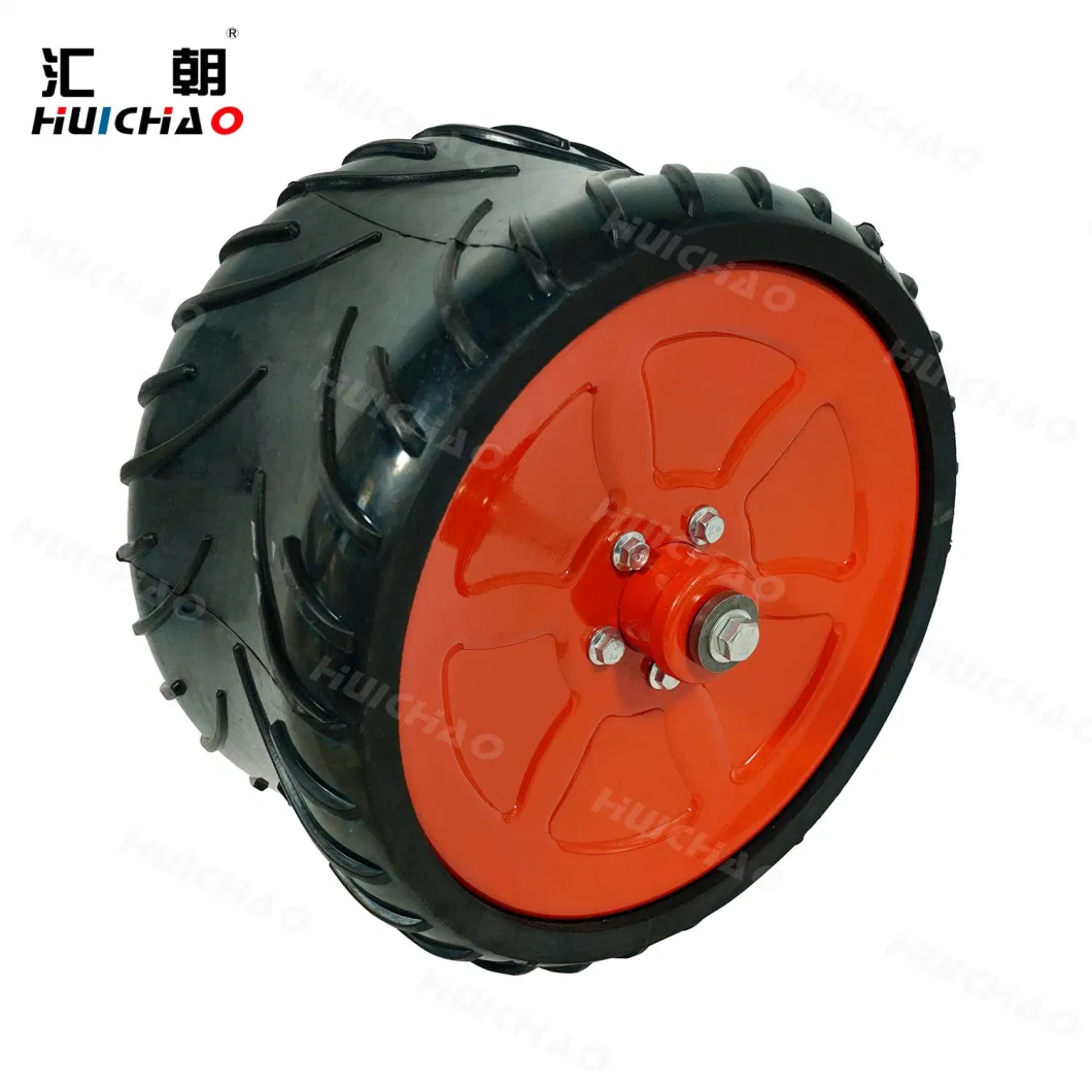 Huichao 360X210mm Type Semi-Pneumatic Seeder Firming Wheel for Light-Duty and Heavy Type Sower