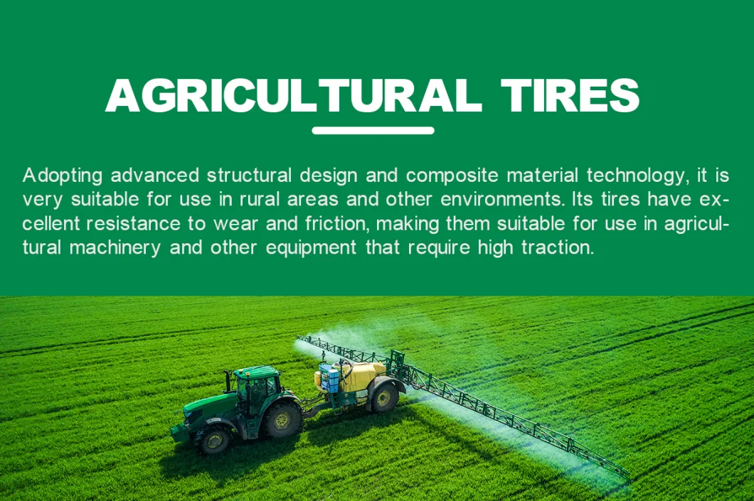Cultivator Tire 12.4-24 12.4-28 with R1 Pattern From China, DOT CCC ISO Standard