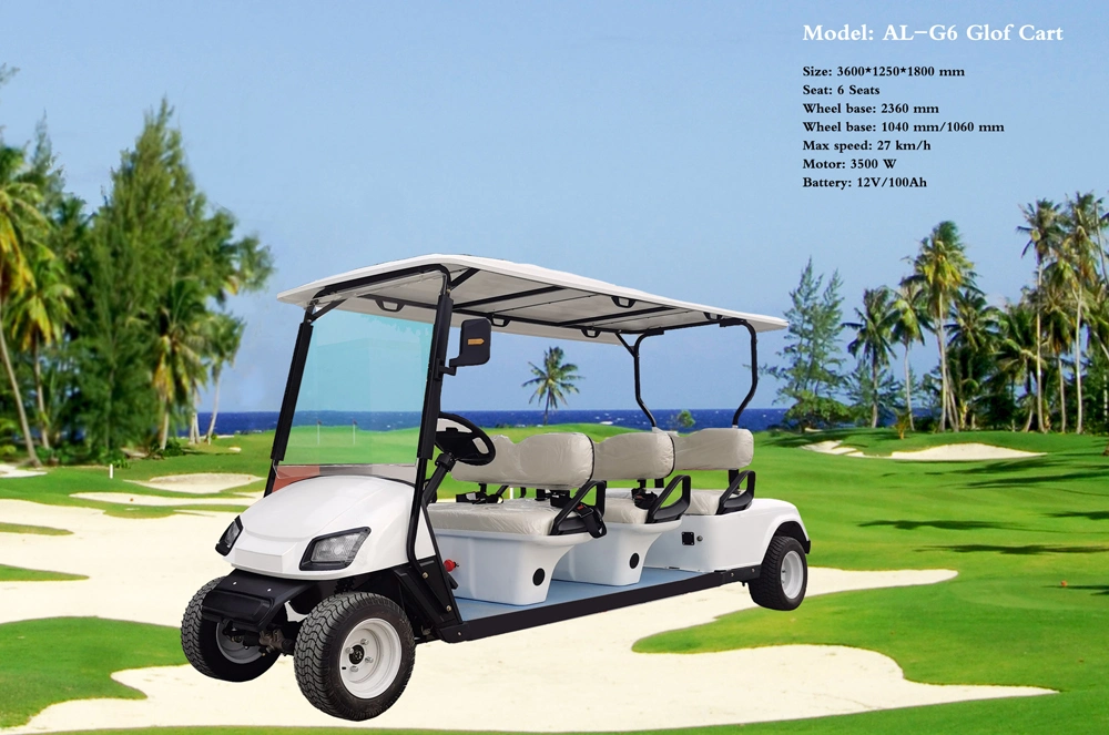 Al-Gc Mini Golf Cart 6 Passenger Golf Cart Price