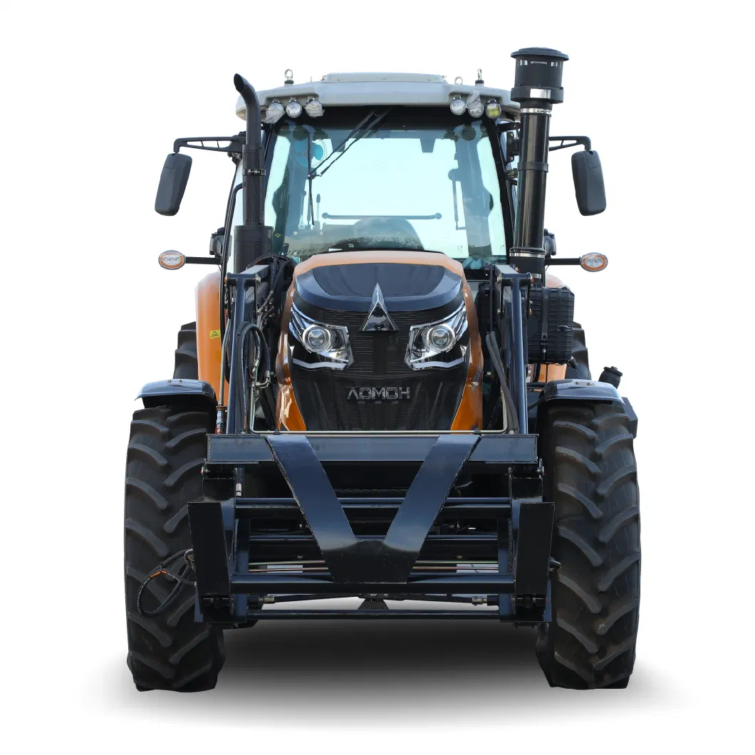 TF Made in China High Quality 90HP 4 Wheel 4WD with Luxury Cab Agriculture Farm Tractor