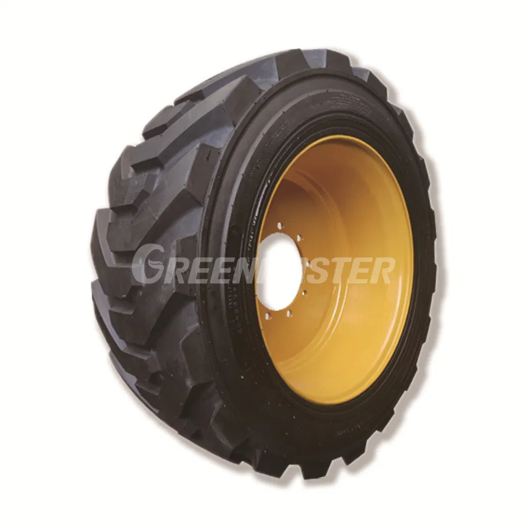High Durability Press-on Bands (POB) Aerial Work Platform Solid Tyre, Polyurethane PU Foam Filled Tyre In385/65D19.5 In385/65D22.5 In445*55-19.5 In445/55D22.5