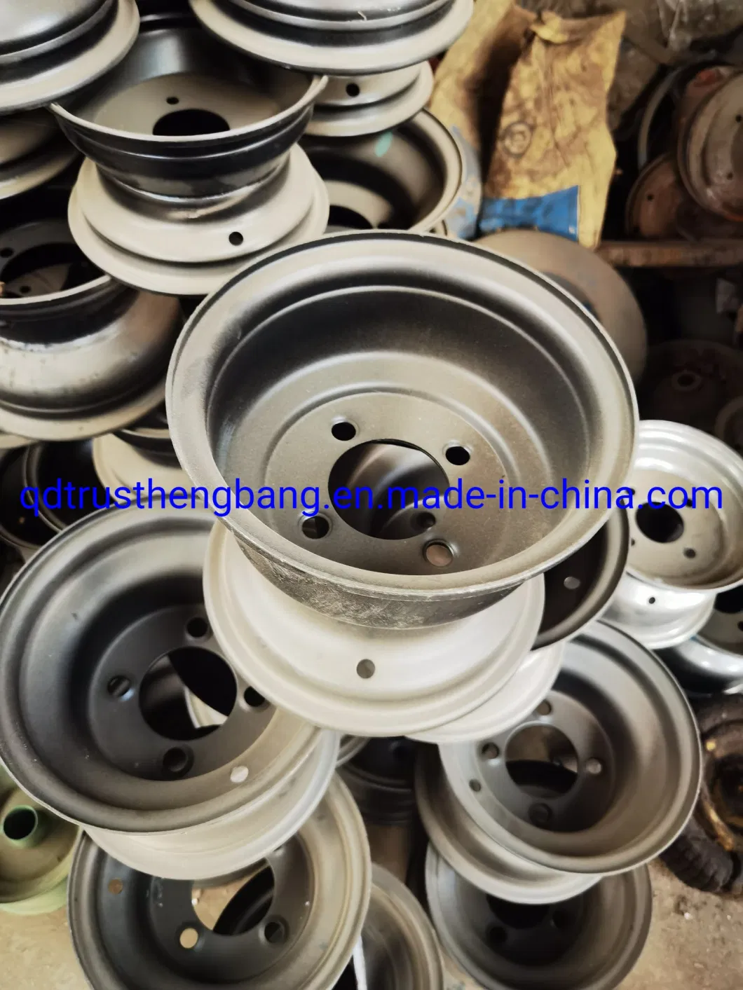 Wheel Rim for Wheelbarrows and Light Carts, Industrial High Load Trailers