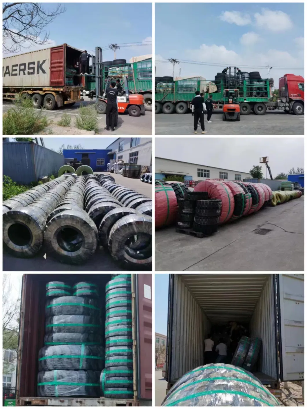 OTR TBR PCR Tyre Factory Tractor Solid Forklift Agriculatural Industrial ATV Truck Tire Manufacture Car Tyres Inner Tube Wheel Rim 23.5-25 20.5-25 17.5-25