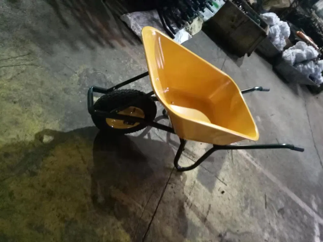 Popular Sell Warehouse Air Wheel Wheelbarrow (Wb6414)