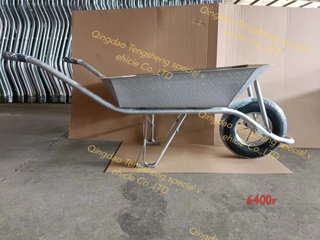 Wb6400r High Quality Wheelbarrow Hand Truck with Air Wheel