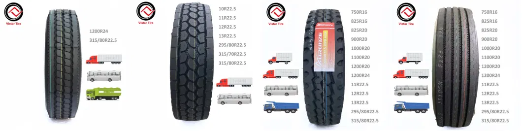 Top Brands Tires Factory China Double Star/Aeolus/Triangle/Linglong/Advance/Chaoyang/Westlake/Kapsen/Joyroad/Haida Tire TBR PCR OTR Tire Radial Truck Bus Tyre