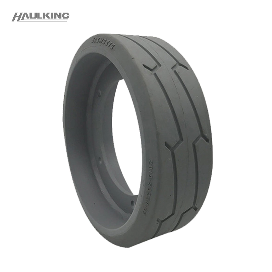 Foam Solid Tire Polyurethane Filled for Curved and Straight Arm Equipment