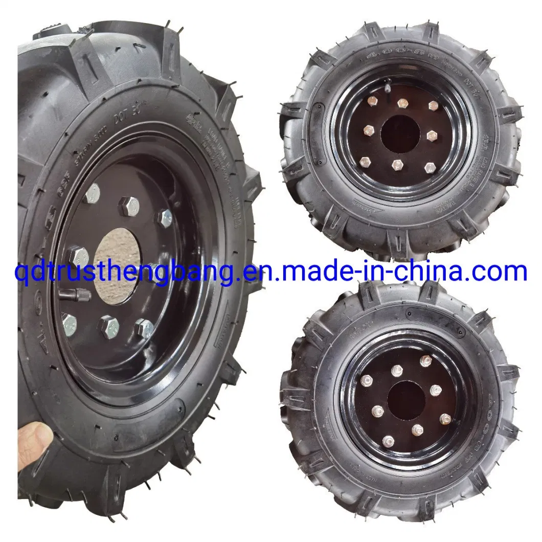 Agricultural Tiller Tire, Wheel 4.00-8, 4.00-10, 5.00-10, 5.00-12, 6.00-12, 6.50-12 Tractor Wheel for Russian Market