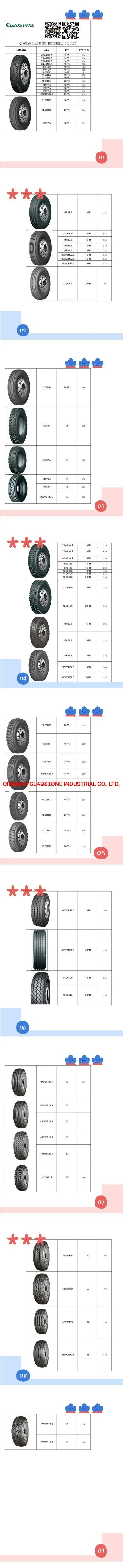 Gladstone Brand 315/80r22.5 New Pattern Hot Sale in Nigeria Can Mix Load with Car Tyre, Tube, Rims, Battery