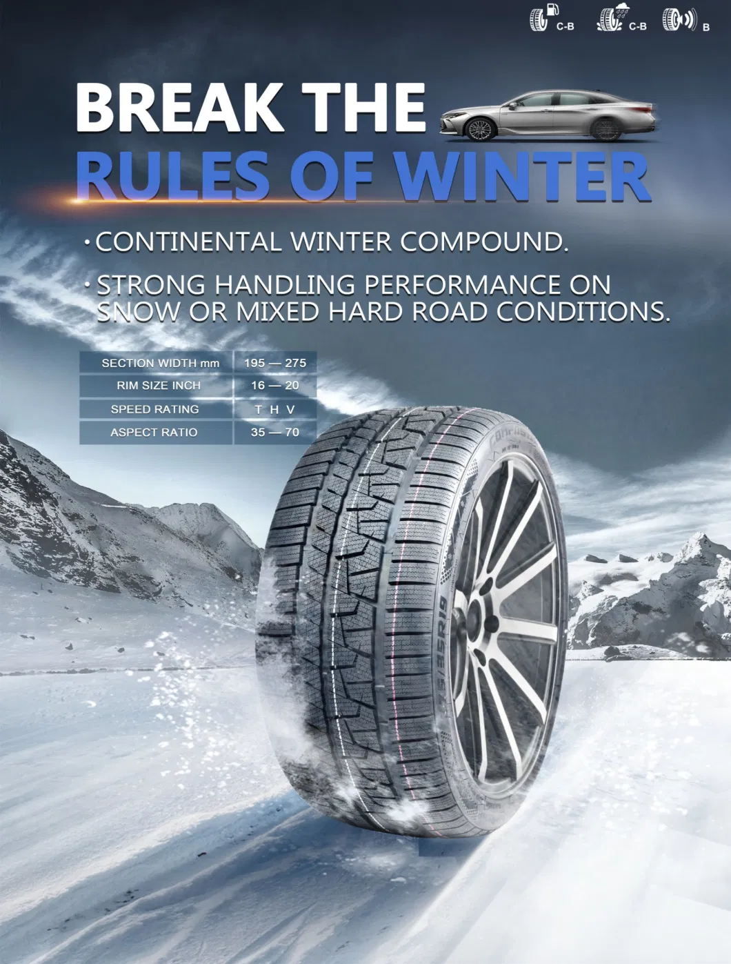 Factory Direct Fresh New All Season, Summer Tire, Winter Tire with HP UHP SUV Mt at Tire Mini Car Tyres 12-30inch Cheap Passenge Car Tires with ECE R117 Cert