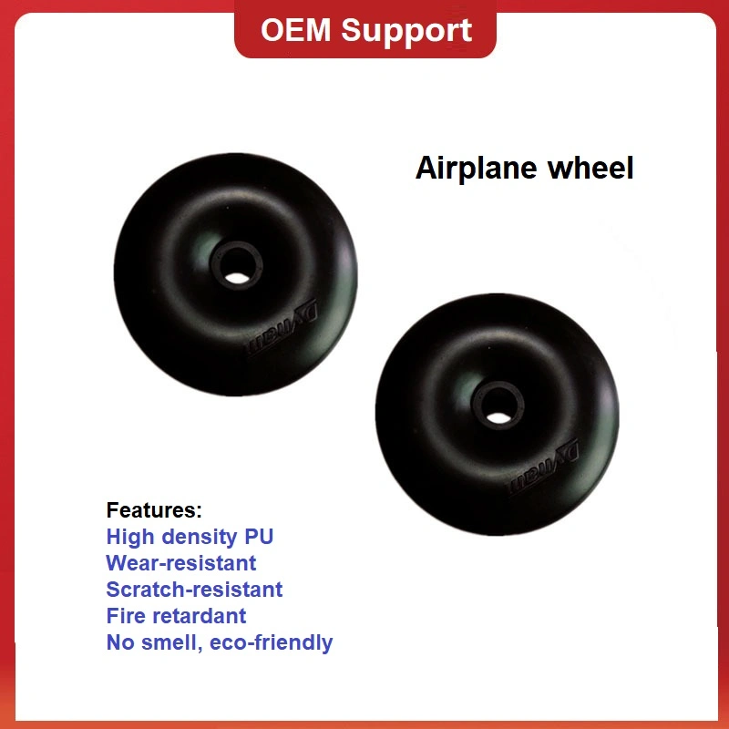 High Quality Custom Size Airplane Wheels Polyurethane Foam