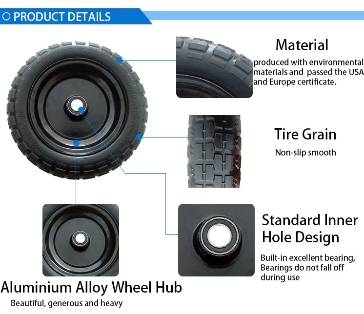 4.10/3.50-4 Polyurethane Foam Wheel