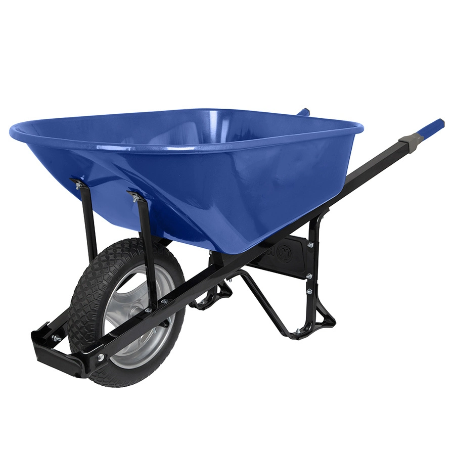 Heavy Capacity Square Handle Wheel Barrow