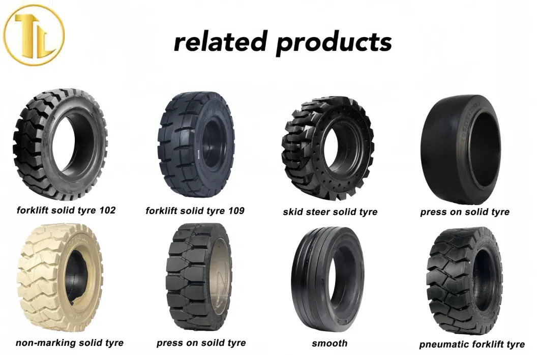 6.50-10 28*9-15 8.15-15 Tire Pneumatic Forklift Tyres Factory Price Rubber Wheel