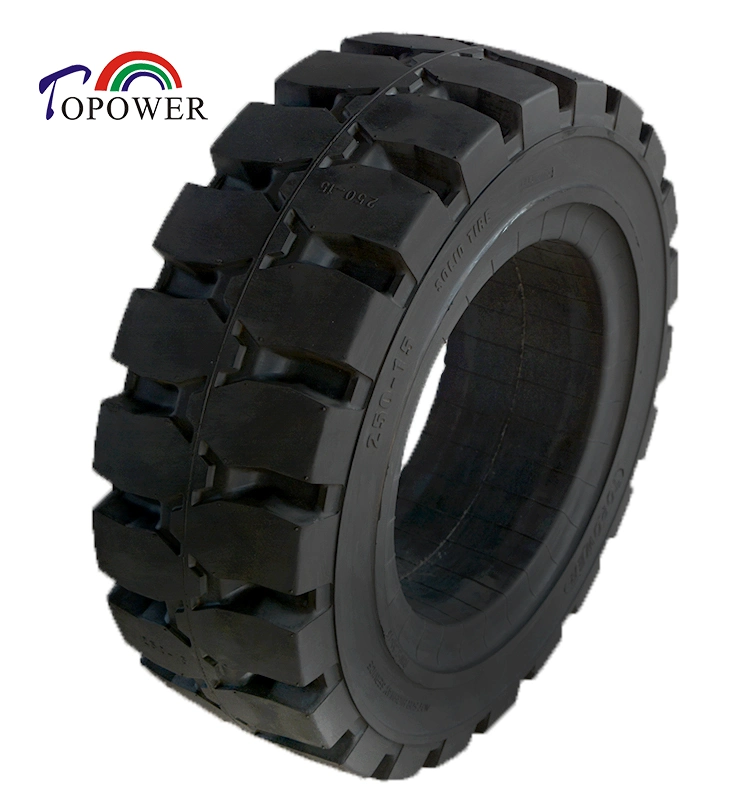 Heavy Duty Performance Industrial Solid Tire 250-15