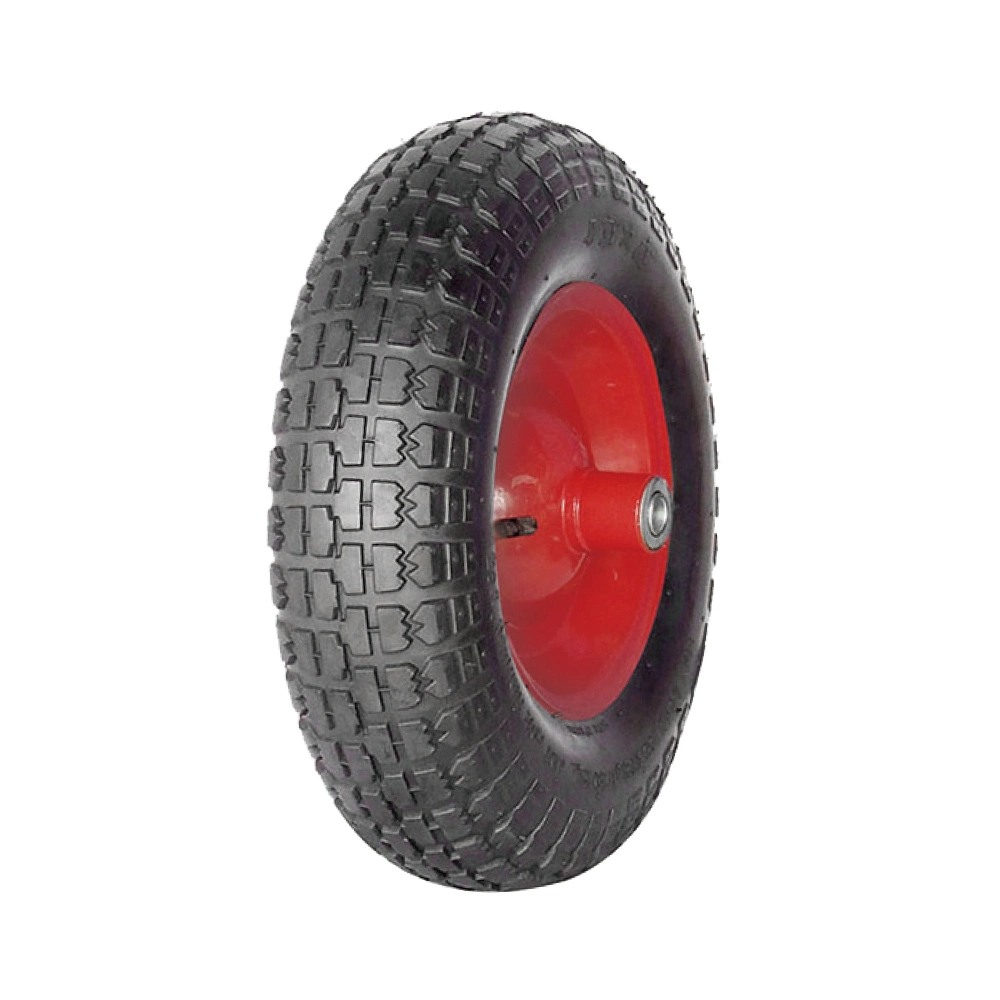 13 Inch 13X4.00-6 Pneumatic Inflatable Rubber Tire Tyre Wheel for Hand Truck Trolley Lawn Mower Spreader Trolley Stroller