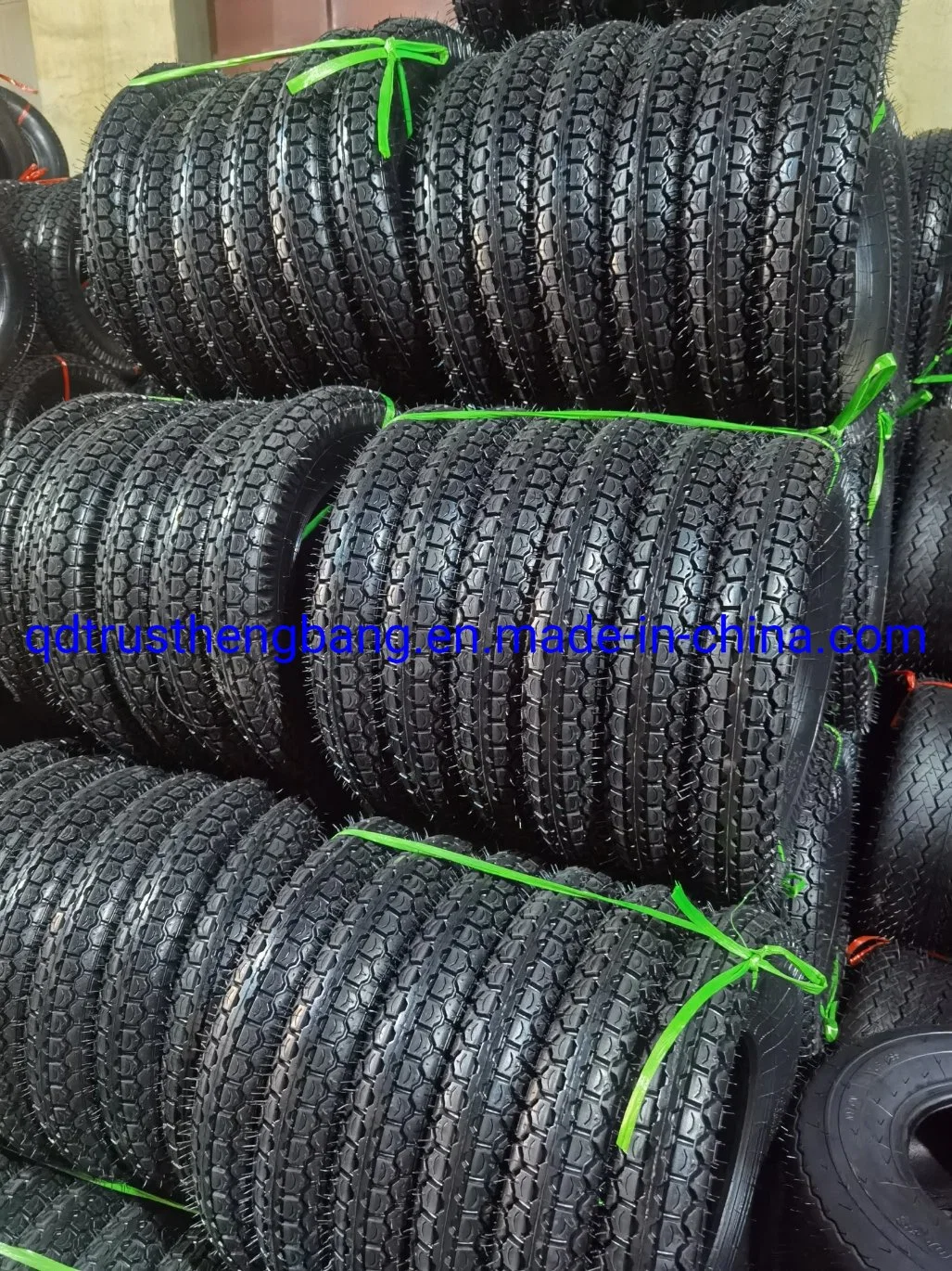 4.00-10c K-96 5.00-10c K-96 Tire for Mini 4 Wheel Tractor 3 Wheel Tricycle Dumper and Mini Power Tiller