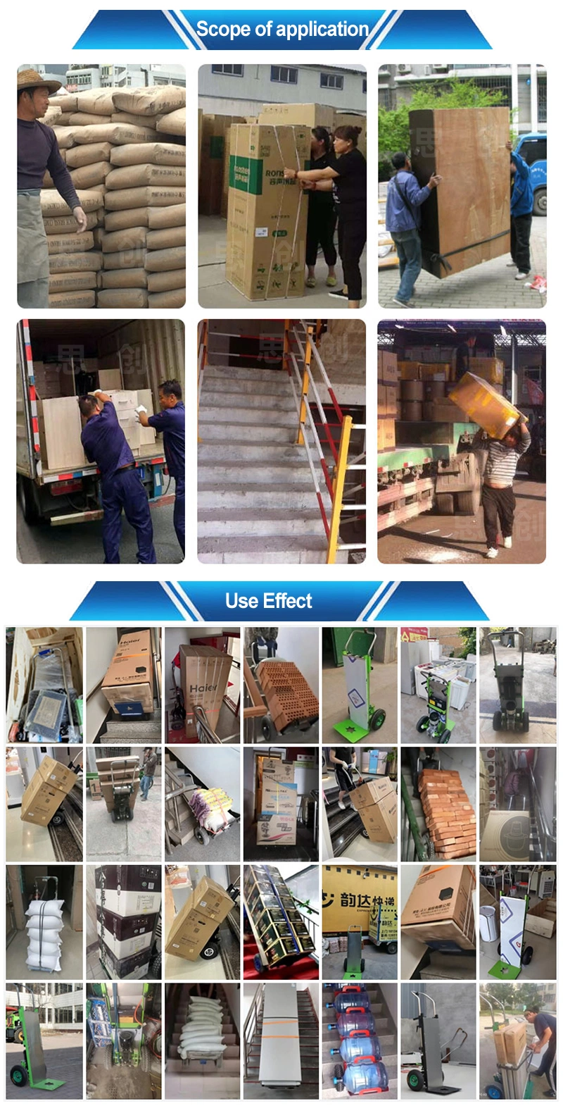 Electric Hand Trucks Stair Lift Climbing Stairs with CE Certificate