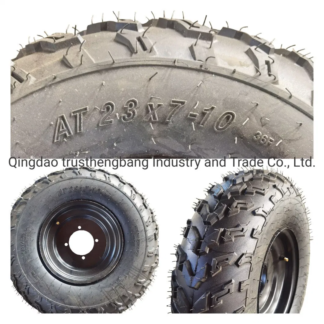 Go Kart Karting ATV UTV Buggy 23X7-10 22X10-10 Inch Wheel Tubeless Tyre Tire with Rim