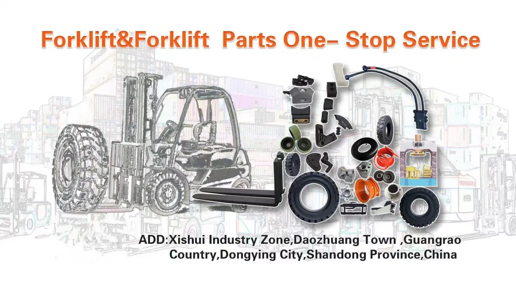 Industrial Pneumatic Rubber Buffered off-Road Tires 7.00-9 Pneumatic Forklift Tires