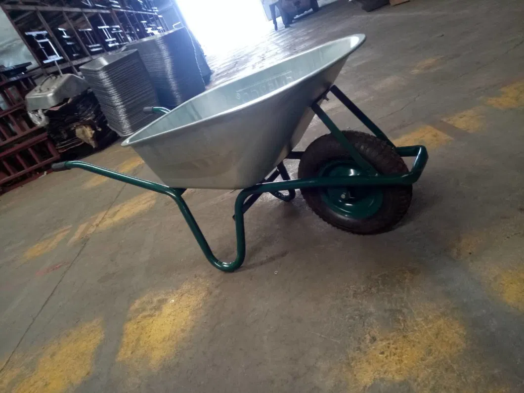 Popular Sell Warehouse Air Wheel Wheelbarrow (Wb6414)