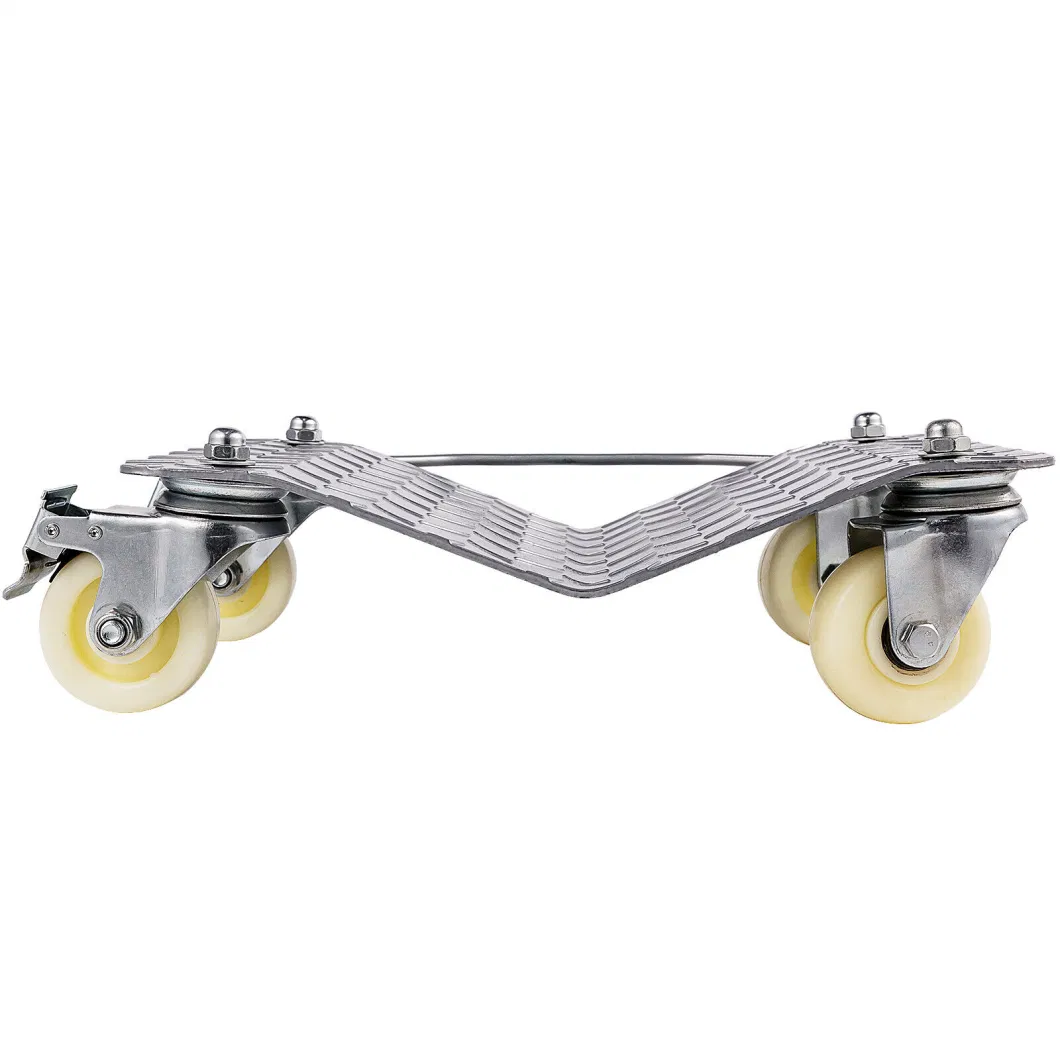 Pair of Wheel Dollie Skates Trolley for Car &amp; Van Positioning - 680kg Per Dollie