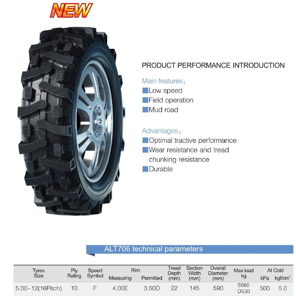 China Top quality New Agricultural Tyre, Farm Tire, Mining Tyres (6.00-14 6.50-15 4.50-12ULT 4.50-12ULT 5.00-12ULT 11.00-20 12.00-20) for Malaysia, Indonesia