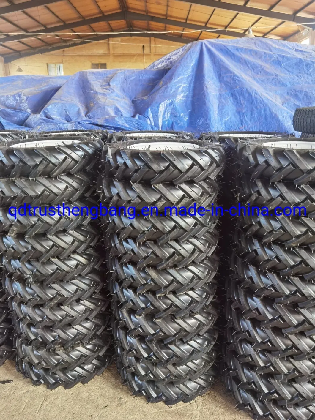 4.00-10 5.00-10 High Quality Rubber Wheelbarrow Tire Used for Agriculture Machine