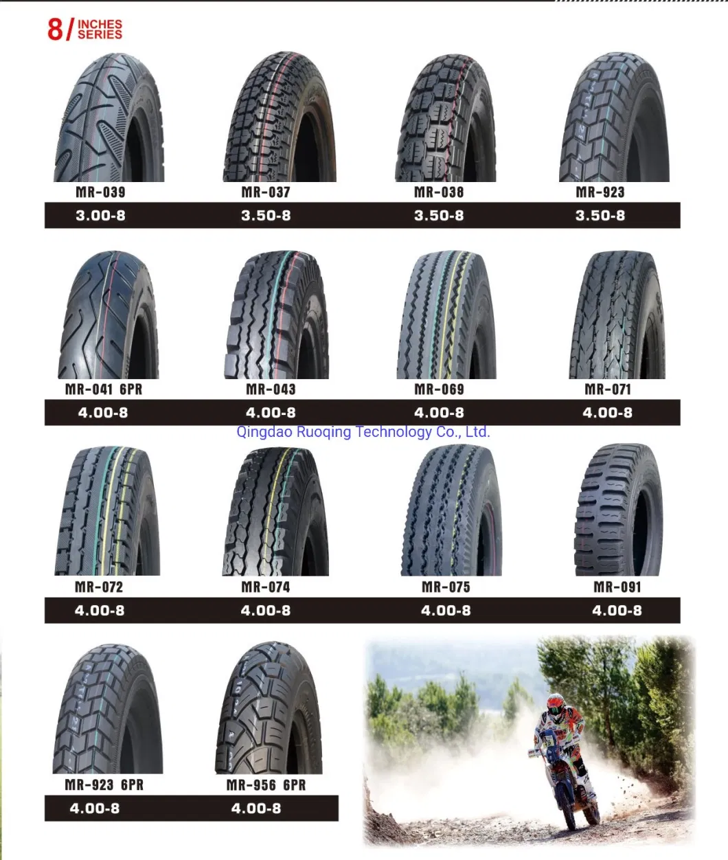 3.50-8 Factory 6pr Mr038 Rubber Motorcycle Color Hand Truck Utility Vehicle Motor Trike Tyre/Tire